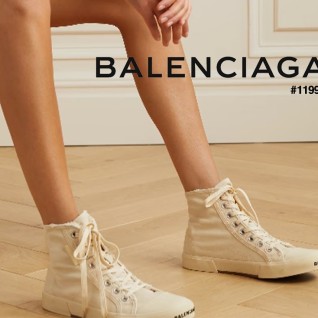 [BALENCIAGA] 발렌시아가 파리스 하이탑 캔버스 스니커즈