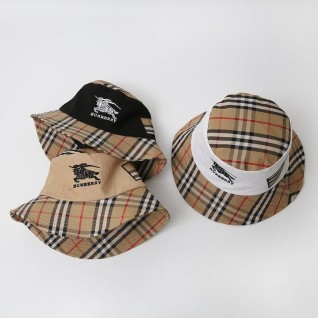 버버리 벙거지 버킷햇