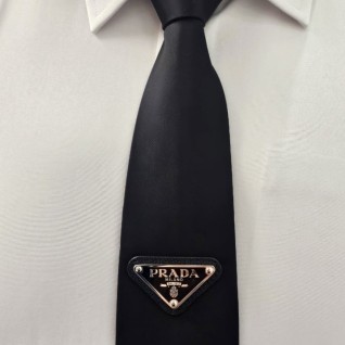프라다 개버딘 넥타이