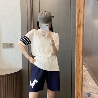 톰브라운 울4-바 릴렉스드 폴로 (여성)